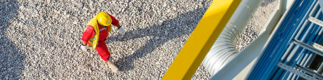 Employee at GTL plant