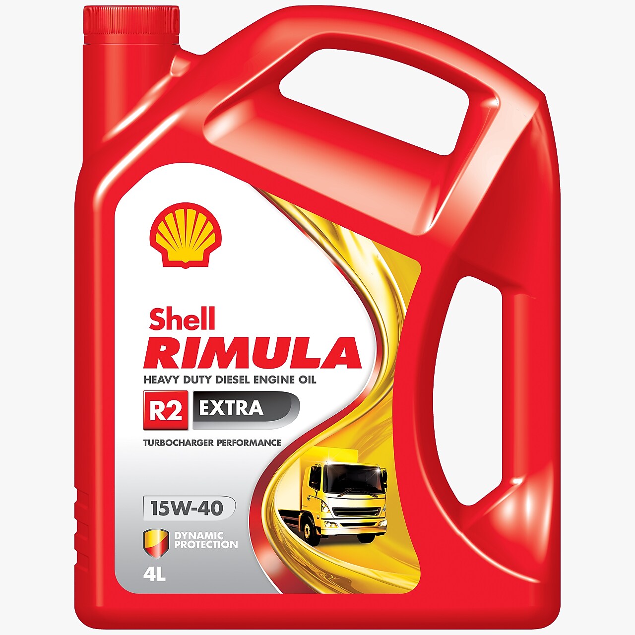 Packshot of Shell Rimula R2 Extra 4 L
